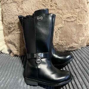 Toddler Size 5 Michael Kors Black Boots (dressy boots)